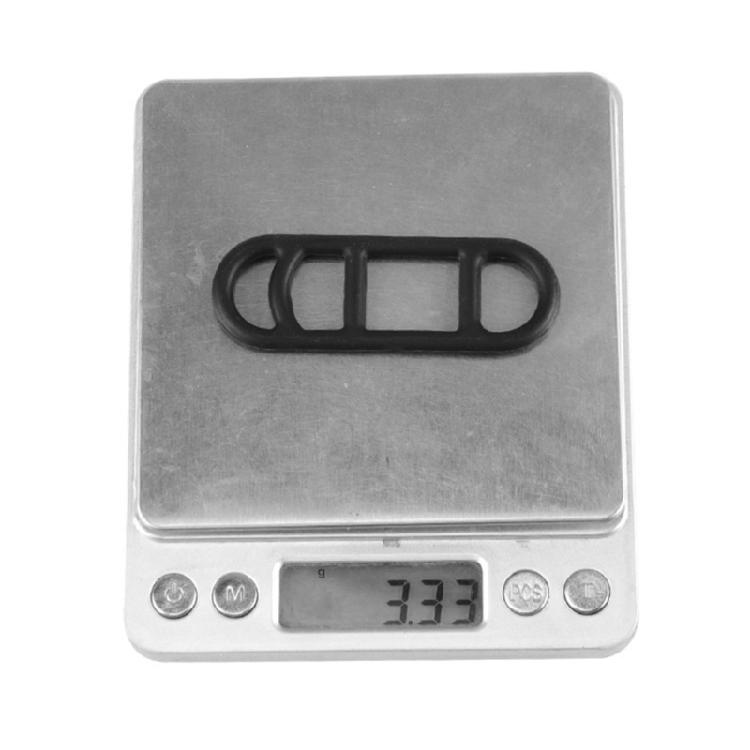 10 Pcs Bike Mounting Bands Elastic Fixed Straps Bicycles Light Silicone Strap