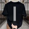 Men Cool Cotton T Shirt Short Sleeve Crew Neck Casual Basic Tee Top Soft Breathable Summer Daily Wear Solid Color Comfortable Fashion Style