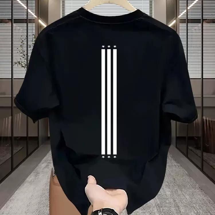 Men Cool Cotton T Shirt Short Sleeve Crew Neck Casual Basic Tee Top Soft Breathable Summer Daily Wear Solid Color Comfortable Fashion Style