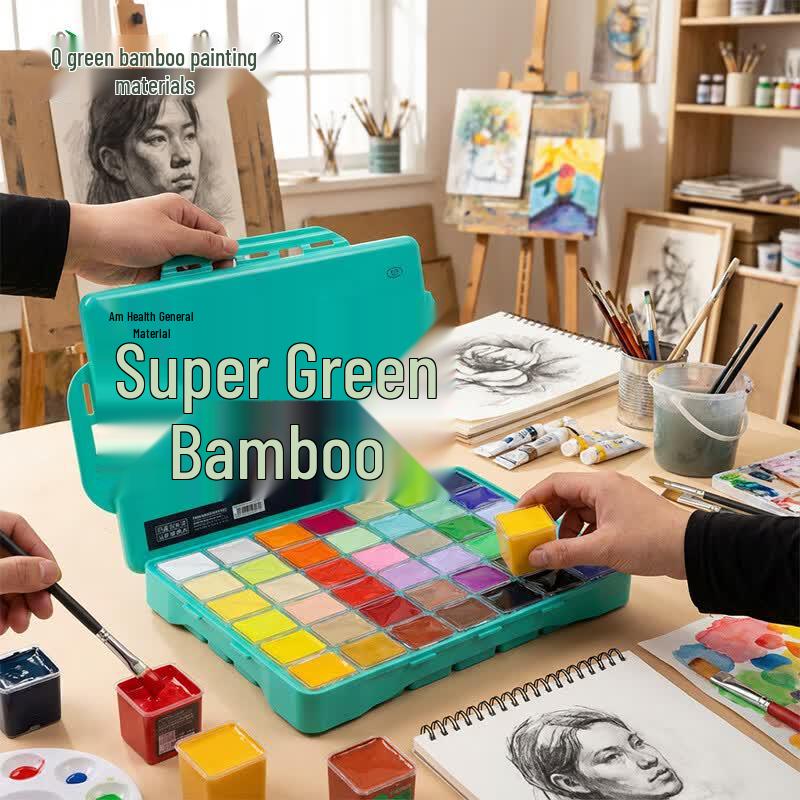 Qingzhu Professional Jelly Gouache Paint Set