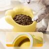 Cat Cute Cute Cartoon Simple Cat Claw Cat Bowl Small and Medium-sized Dog Bowl Feeding Drinking Bowl Pet Bowl Supplies
