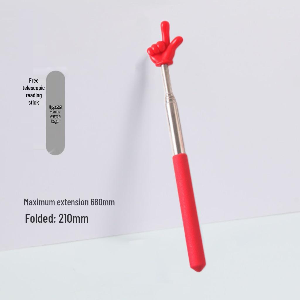 Telescopic Stainless Steel Pointer for Teaching and Reading