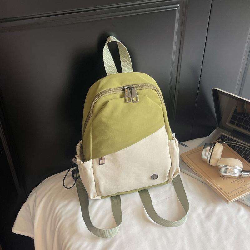 Niche design casual simple personality fashion backpack autumn new 2025 trend texture women's backpack