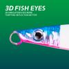 80g/100g/150g/200g/250g Luminous Vertical Trolling Boat Fishing Metal Jigs Lure Slow Jigging Lure Bait
