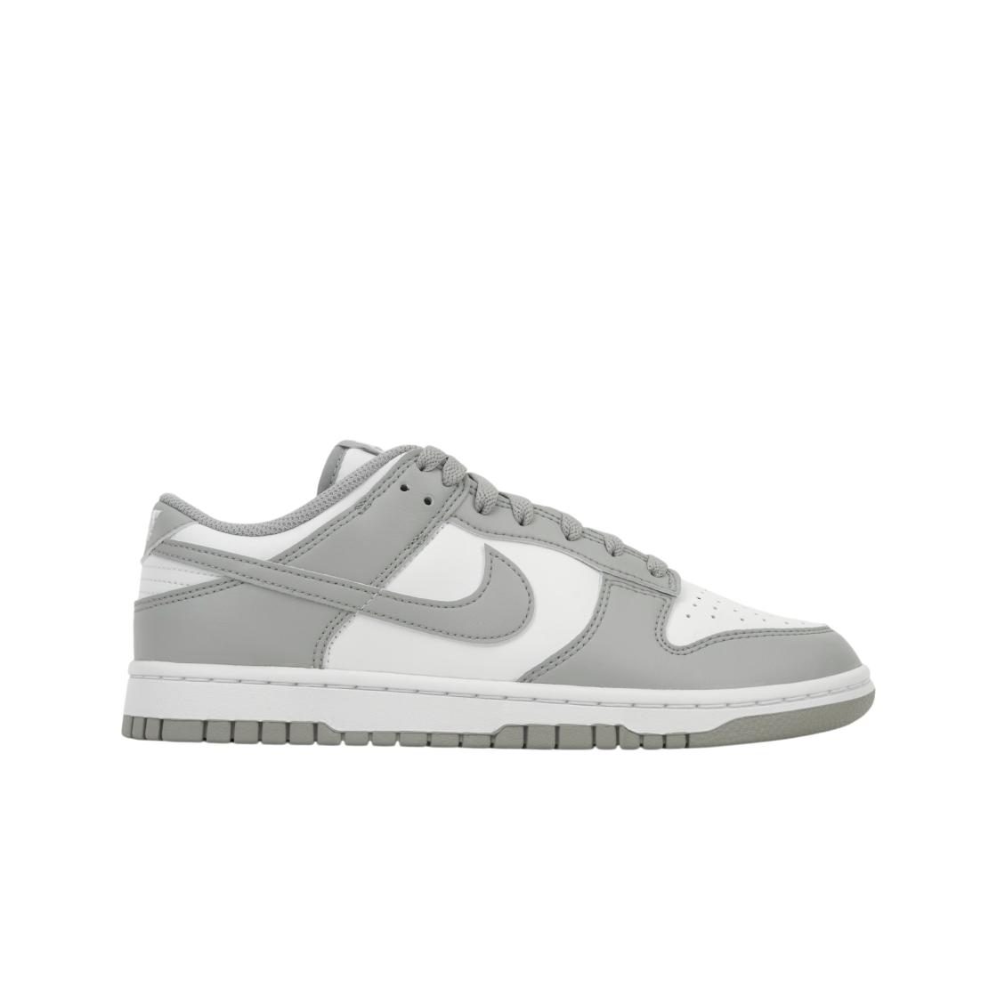 Nike Men's White Dunk Low Light Smoke Grey Sneakers Hf5441-105 Cm
