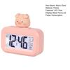Digital Clock Temperature Display Large Screen Mini Size Electronic Date And Day Alarm 8 Different Rings Piggy Shape Desktop Clock Household Supplies