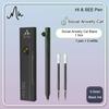 Cat Clip Gel Pen 0.5mm Cute Stationery Social Anxiety Cat Hide-and-Seek Pen Retractable  Bullet Tip Black Quick-Drying Ink