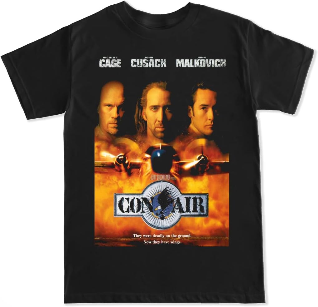 FTD Apparel Men s Con Air Cover T Shirt S разноцветный