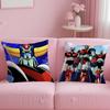 classic mecha anime UFO Robo Grendizer Cushion Cover Soft  EasyWash Pillow Case  Versatile for Couch Bed Travel and Office