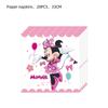 51pcs Minnie Party Tableware Includes Cup Plate Tablecloth Napkin for10 Guests