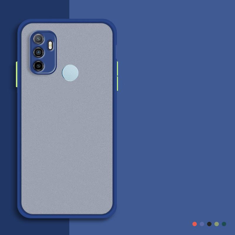 Pro pouzdro OPPO A53 Silikonové Matné Měkké Silikonové Průhledné Pouzdro OPPO A53 A17 A72 A33 A53S A94 A74 A95 Kryt Pro pouzdro OPPO A53