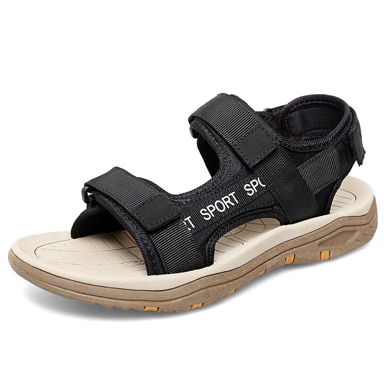 

Летние мужские сандалии Уличные пляжные сандалии для мужчин 44 серый