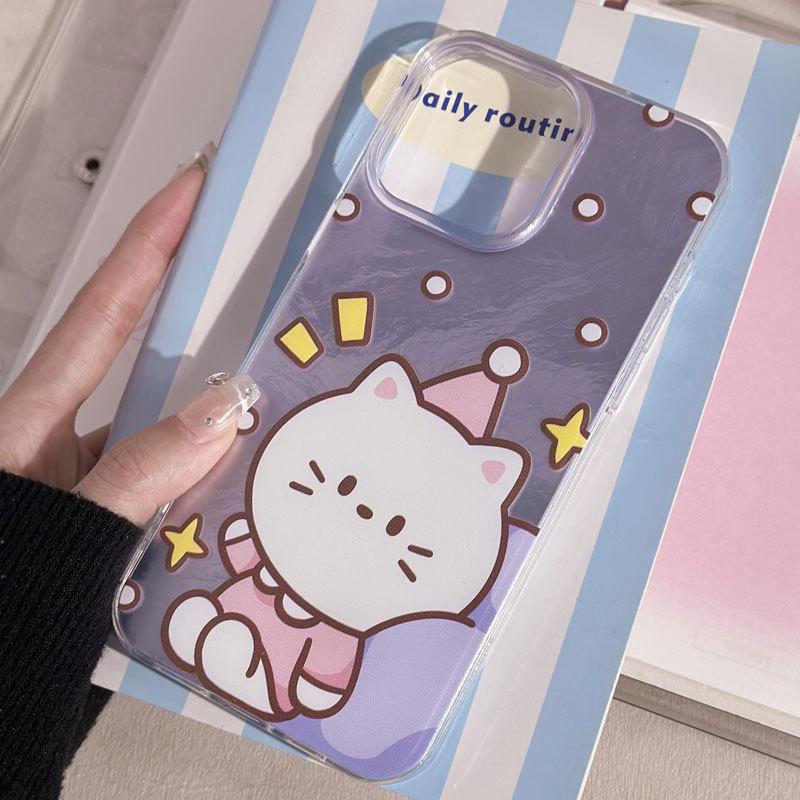 Zhitai Glacier Pattern Silicone Protective Case for iPhone 11/12 Pro/13/14/15/16