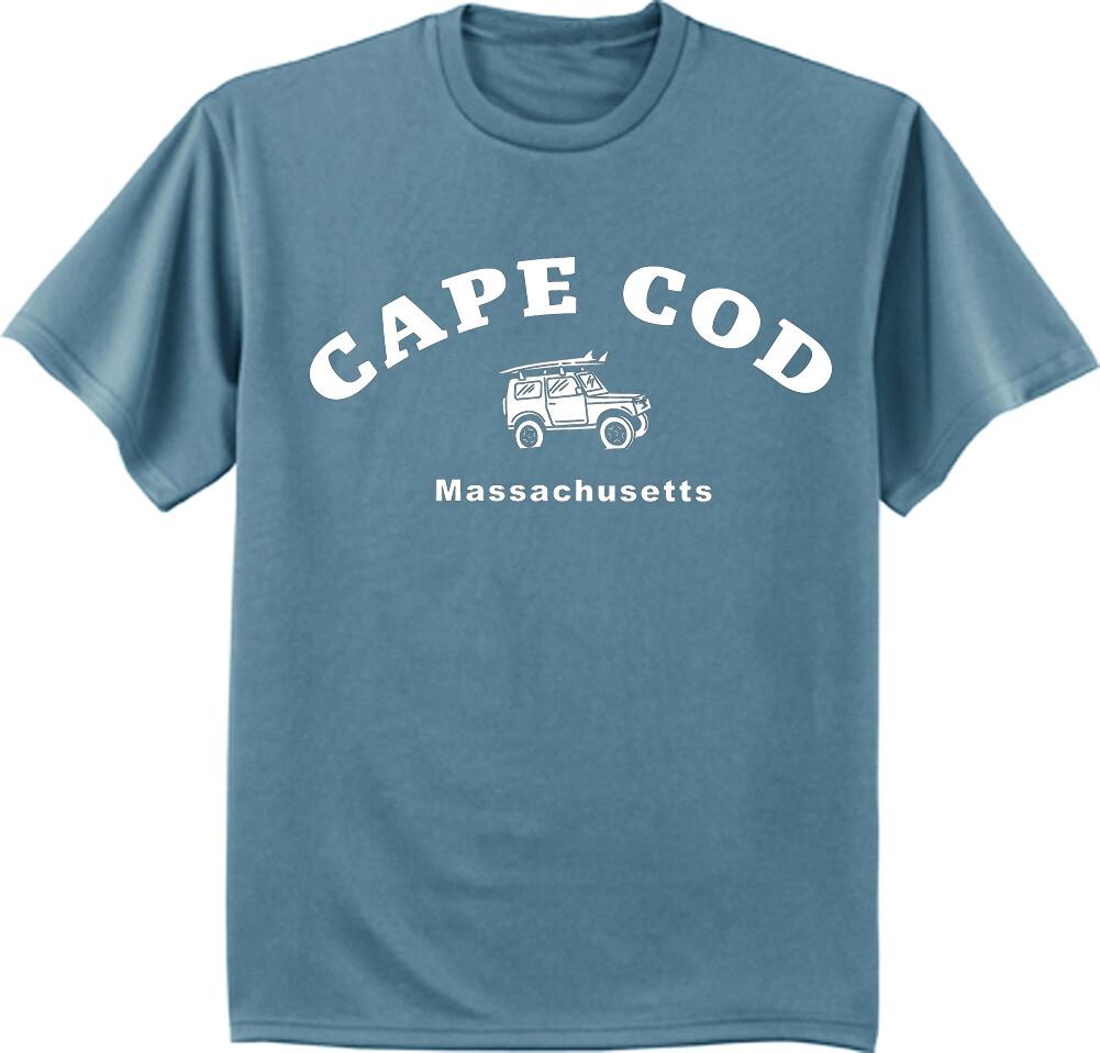 Cape Cod T-Shirt Mens Graphic Tee Massachusetts Hyannis Wellfleet P-Town Ma
