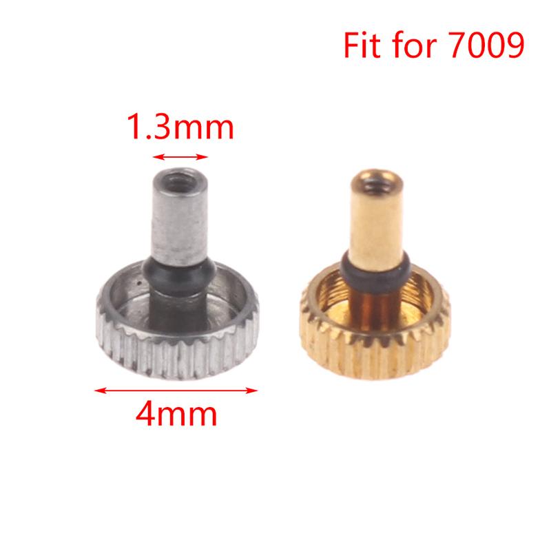1/5Pcs 7009 8200 Watch Crown Head Ccrown Stainless Steel Watch Head Handle For 46941 46943 Movement Thick Tube Watch Accessories