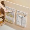 Wall-Mounted Bag Organizer Hanging Mesh for Kitchen Clutter Control Space-Saving Storage Storage Bag Organizer for Kitchen