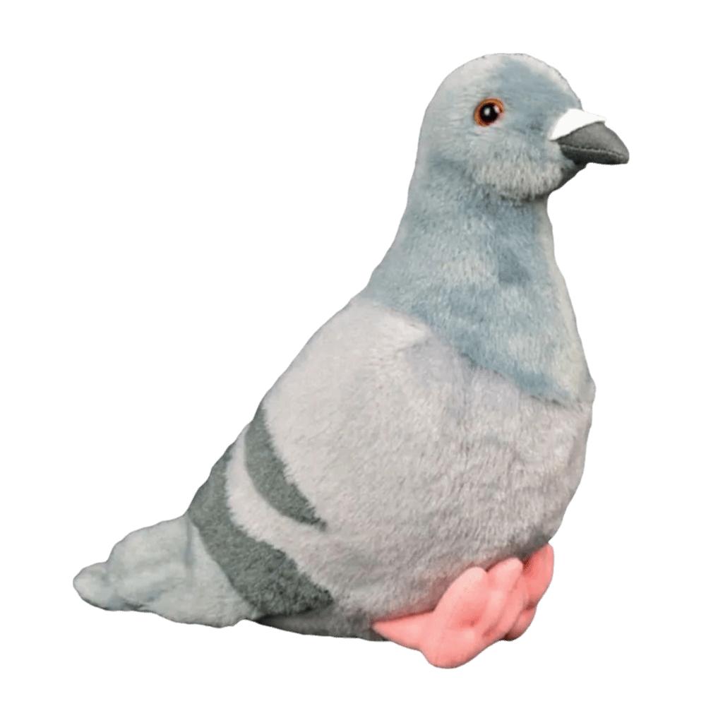 Soft Material Simulated Pigeon Plush Toy High Quality Realistic Pigeon Plush  Halloween Gift