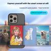 For iPhone 15 Pro Max E-Ink Case 4 inch HD 4 Colors NFC Smart Display Phone Cover