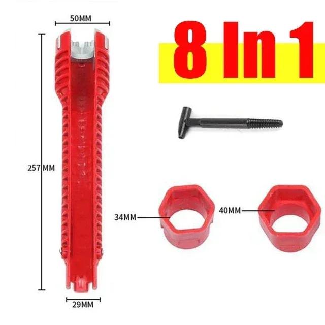 Multifunctional sink special wrench, faucet repair tool sleeve plate hand