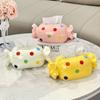 Modern Napkin Holder Polka Dot Tissue Storage Storage Box Tissue Holder Bedroom