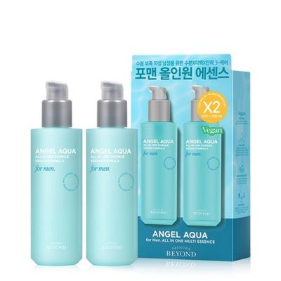 Angel Aqua For Men Essenza Tutto in Uno 200ml Doppio Speciale, 2 Pezzi