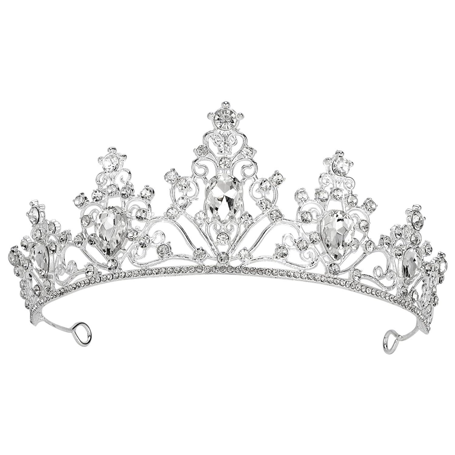Новая Корона Невесты Аксессуар для Волос Европейская и Американская Корона на День Рождения Хрустальная Корона Свадебный Головной Убор