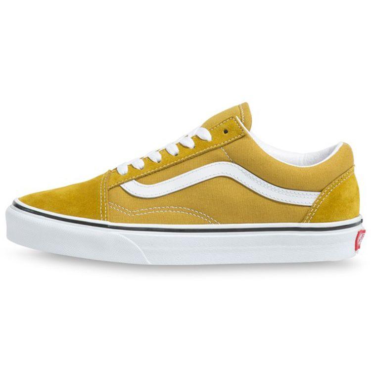 

Кроссовки унисекс Vans Old Skool Olive Oil Желтые True-White VN0A38G11UK