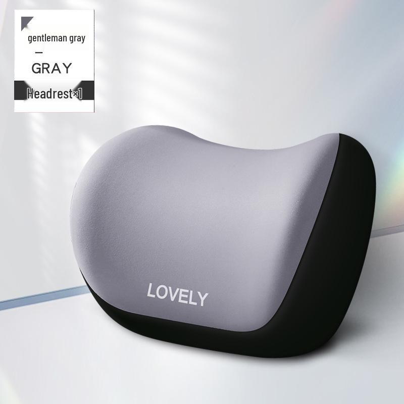 Memory Foam Car Headrest & Lumbar Support Cushion