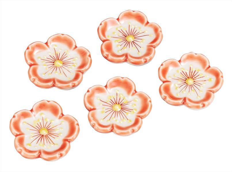 Kutani Ware Iwataya Chopstick Rest, Cherry Blossom, K9-442