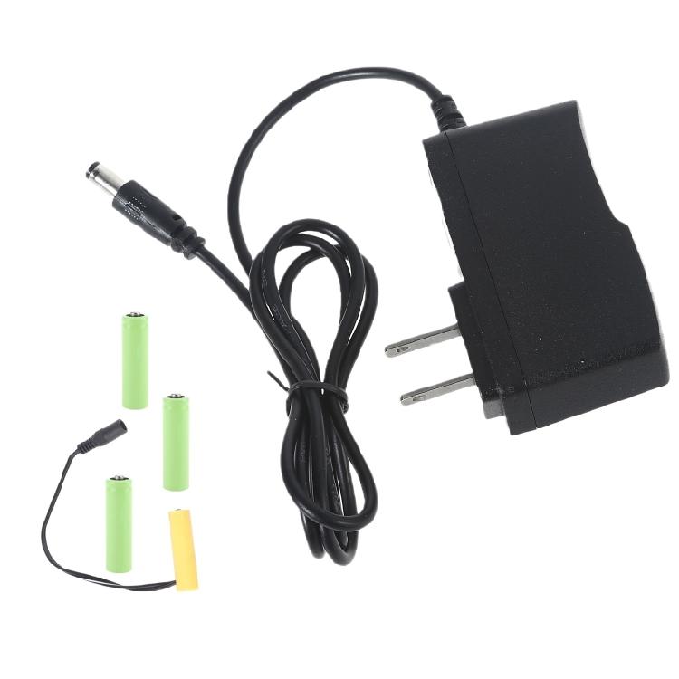 Universal 6V LR6 AA Battery Eliminators Αντικαταστήστε μπαταρία 4x 1,5V AA για LED Light Electronic Sphygmomanometer 110V 220V