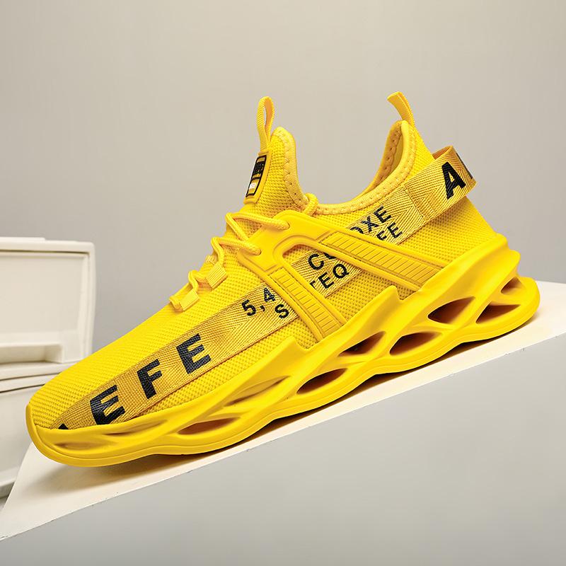 

Мужская спортивная обувь для тенниса, повседневные кроссовки для ходьбы, легкие кроссовки для бега, дорожная обувь 39 жёлтый