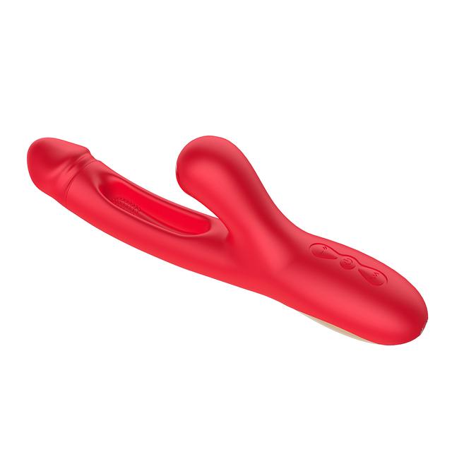 3 In 1 Retractable Vibrator Clitoral Stimulator Vaginal Sucking G-spot Massager Smart Heated Masturbator Female Sex Toys