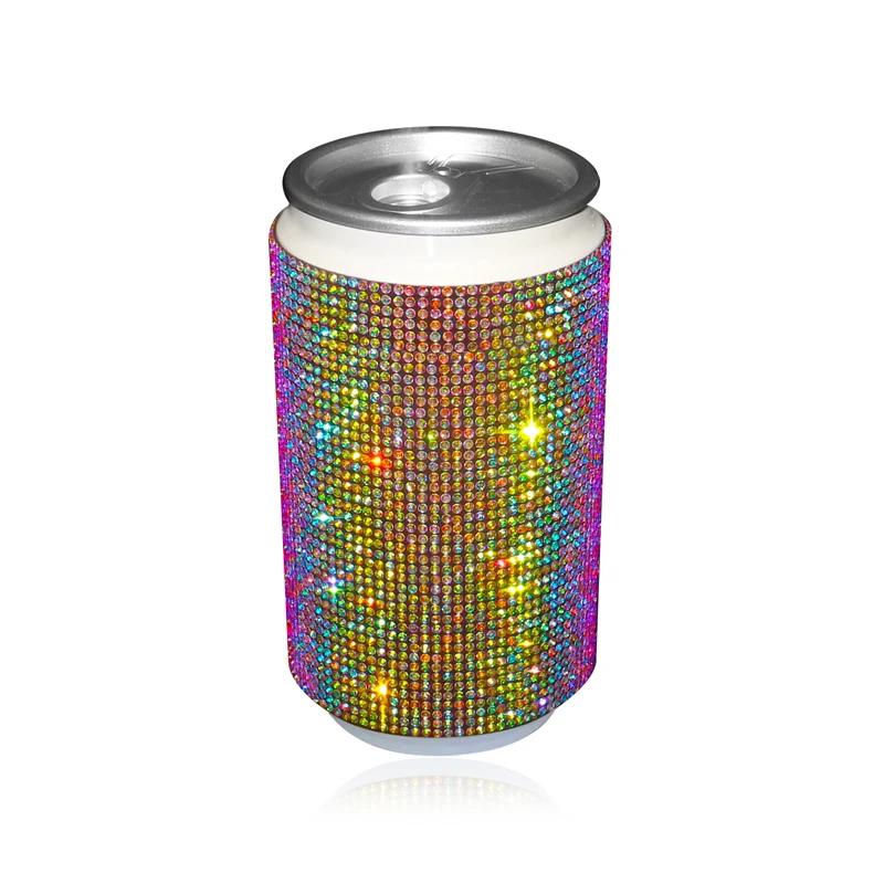 Umidificator auto Diamond Crystal cu lumină LED Umidificatoare de birou Portabil USB Mini Odorizant de aer Accesorii auto pentru femei