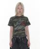 AMES-WORLDWIDE Ames Hotfix Crop Tee Camo