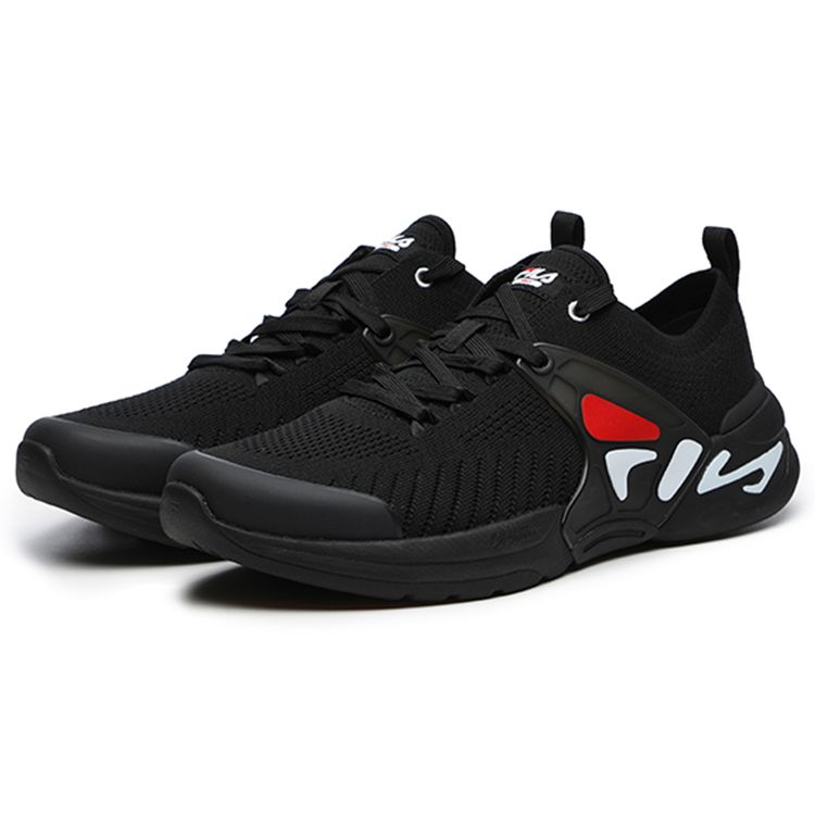 Fila Mind 5 Lightweight Durable Casual Low-Top Training Shoes Women Sneakers Black A12W222107FBK