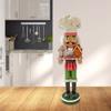 Practical Wood Nutcrackers with Elegant Designs Charm Christmas Soldiers for Festival Home Decoration Daily Use