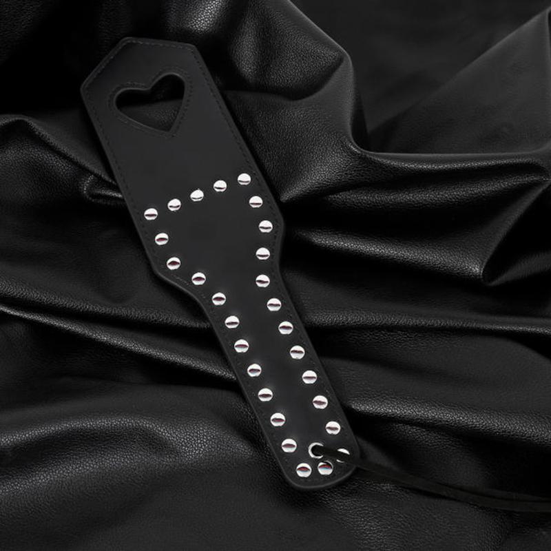 For Women Adult Couples Game Fetish Spanking Paddle BDSM Heart Whips Flirt Slave Bondage Boutique Studded Punk Sex Toys