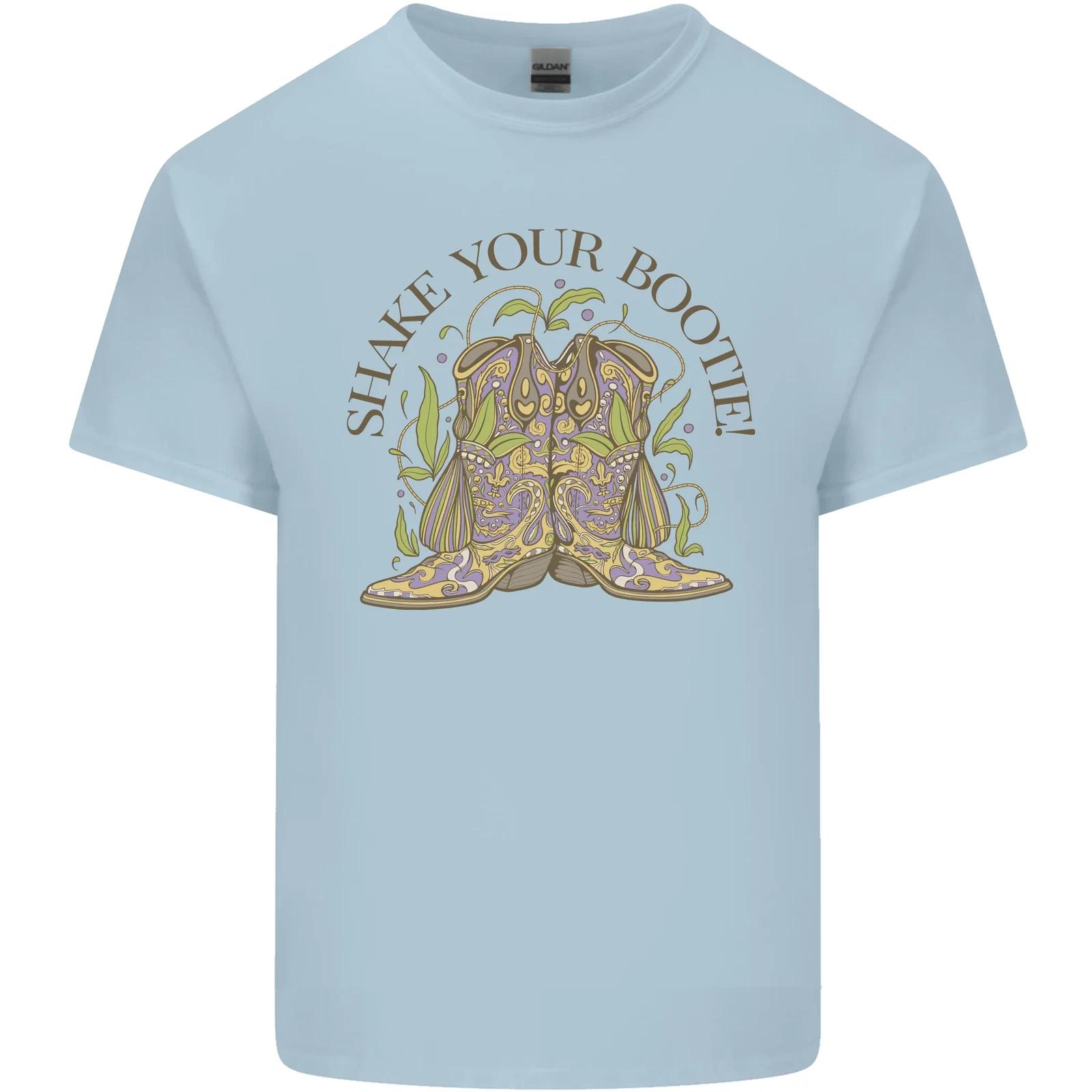 Mardi Gras Shake Your Bootie Kids T-Shirt Childrens 2XL