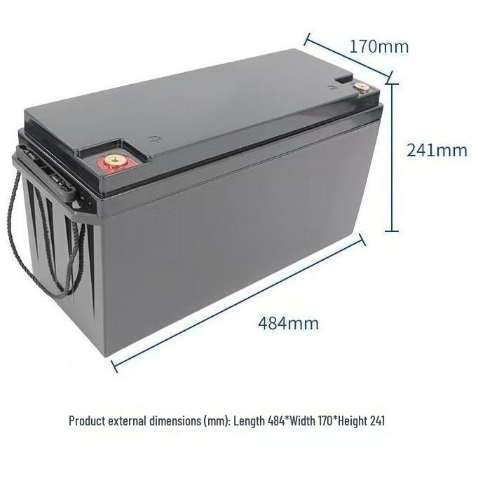 12V 150Ah Lithium Battery Shell for Large Capacity Conversion
