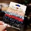 6 Pcs Fashion Simple Satin Wrinkled Headbands For Women Girls Party  Hair Accessories