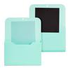 Magnetic File Holder Storage Box Solid Color Large Capacity Full Size Magnetic Pocket Wall Hanging File Organizer