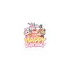 Cartoon Labubu Birthday Party Set: Kids' Decoration Supplies