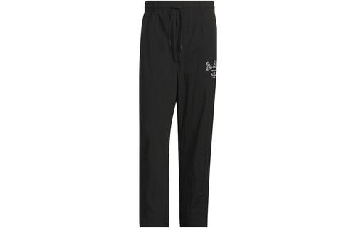 Adidas Originals Trefoil Rifta Track Pants with Logo Embroidery IM8436 M чёрный