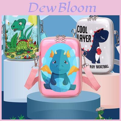Adorable Cartoon Dinosaur Children's Crossbody Bag With Stylish Fashionable Design