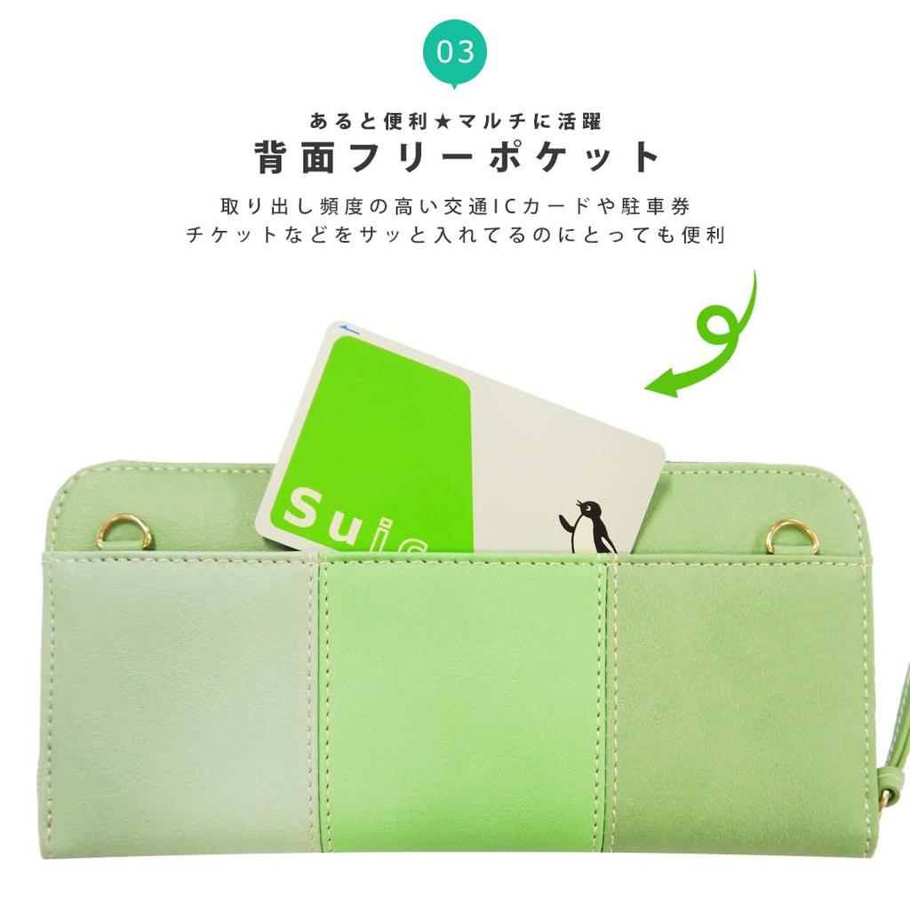 Long Large Brand Vertical Card Round Synthetic Comes with Dedicated Box Emerald Green Shoulder [Linle] Women's Wallet, Capacity, Name, Slots, Zipper,