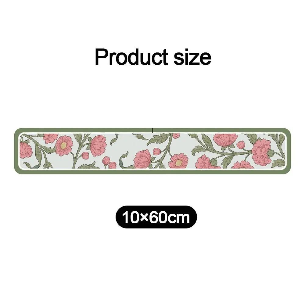 Diatomite Faucet Draining Mat Non-Slip Multi-function Drying Mat Convenient Splash Countertop Protector