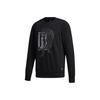 Sportlicher Pullover Rundhals-Sweatshirt Herren Tops Schwarz GF4040