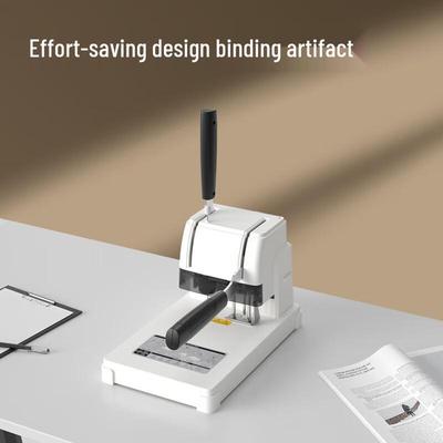Deli 3888 Manual Financial Binding Machine CN Plug (adapter Included)
