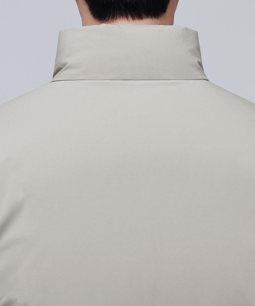Musinsa Standard Out Pocket Down Short Padded Jacket [Dusty Beige]