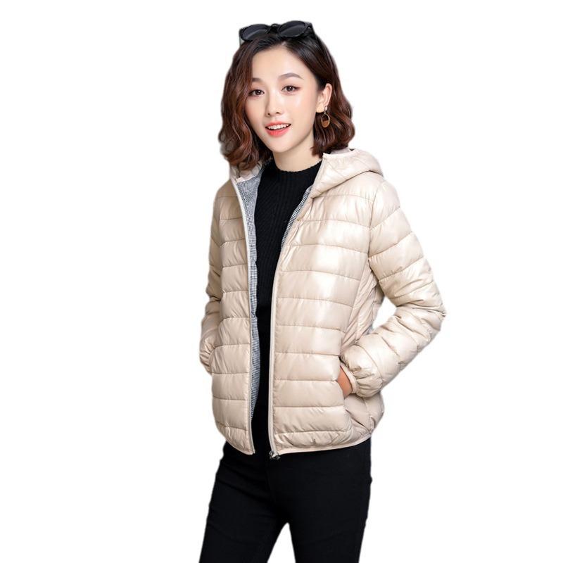 2023 New Women's Hooded Lightweight Down Cotton Coat - Korean-Style Loose Short Coat